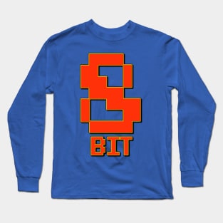 8 Bit Retro Long Sleeve T-Shirt